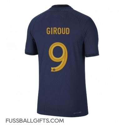 Frankreich Olivier Giroud #9 Fußballbekleidung Heimtrikot WM 2022 Kurzarm